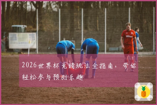 2026世界杯竞猜玩法全指南，带你轻松参与预测乐趣