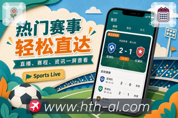 App赛事动态主动呈现预览